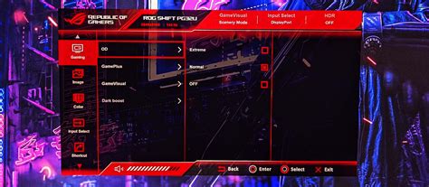 best gaming settings for asus monitor|Asus ROG PG348Q OSD Setup And Calibration .
